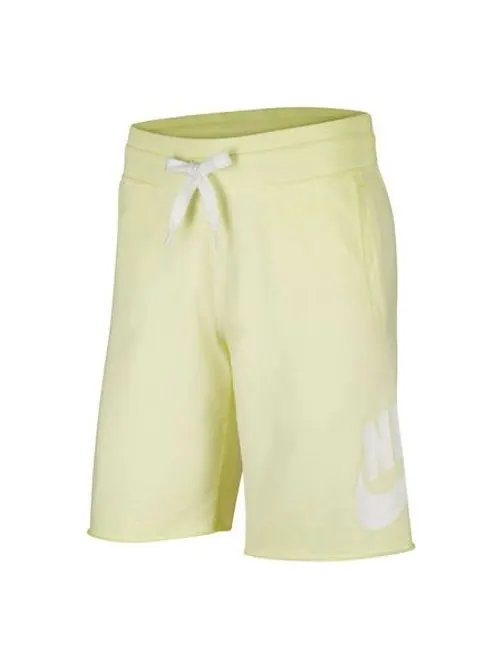 Шорты men's lacing distress casual green shorts Nike — изображение 1 из 1, зеленый