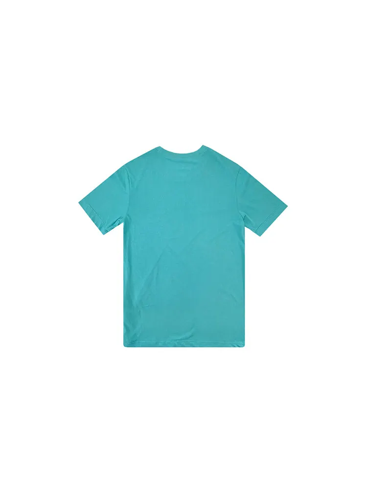 Футболка Nike Casual Quick Dry Basketball Round Neck Sports Short Sleeve Blue — изображение 2 из 2, синий