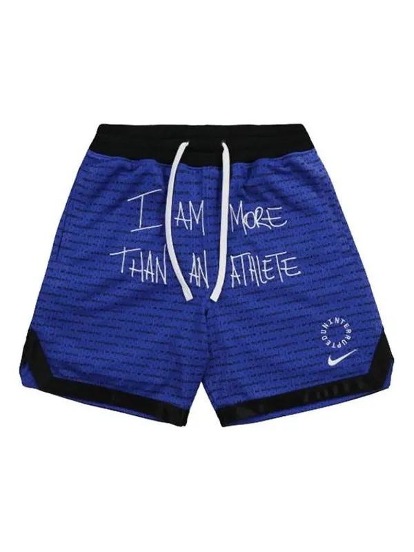 Шорты x un mtaa hoodie lebron crossover series sports basketball shorts blue Nike — изображение 1 из 4, синий