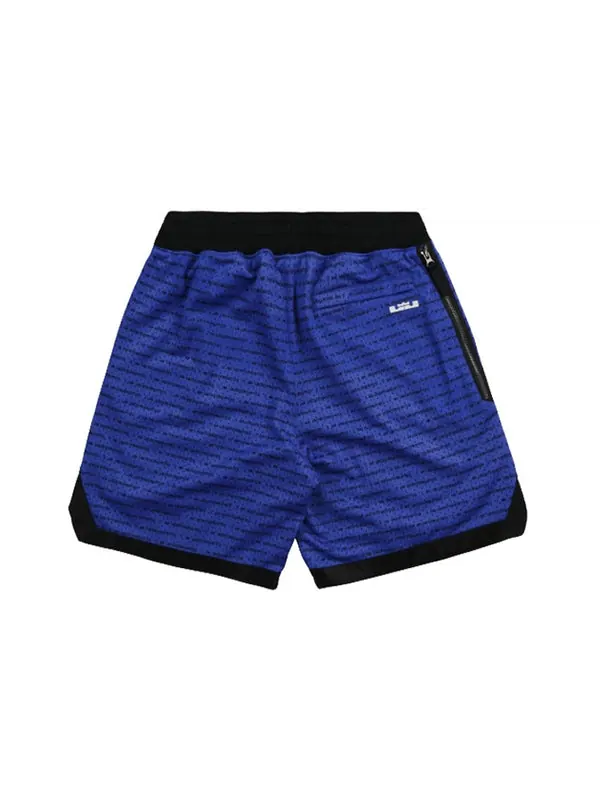 Шорты x un mtaa hoodie lebron crossover series sports basketball shorts blue Nike — изображение 2 из 4, синий
