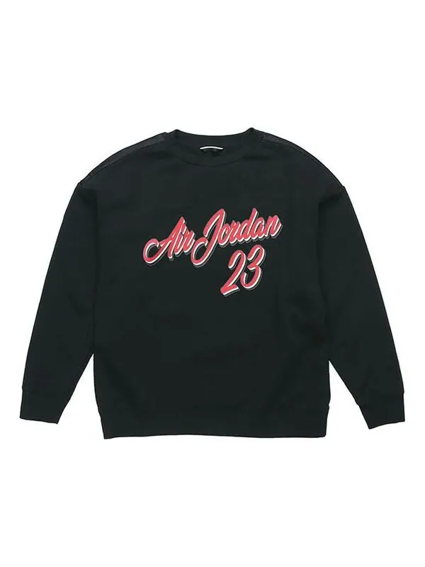 Толстовка Air Jordan 23 Remastered Plush Pull-On Sweatshirt For Men Black — изображение 1 из 4, черный