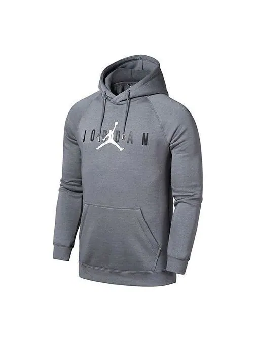 Толстовка Air Jordan Sport Dna Hbr Patch Pattern Knit Pullover Gray — изображение 1 из 4, серый