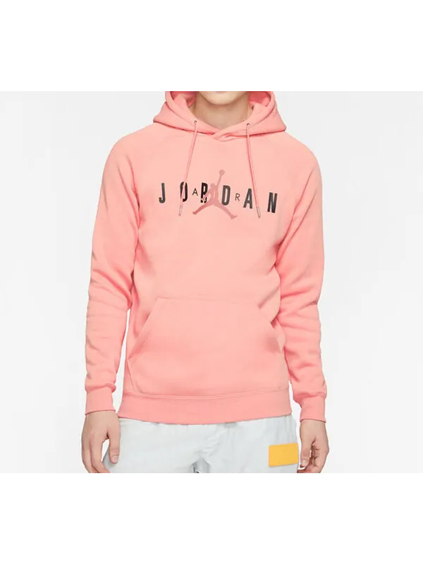 Толстовка men's sport dna hbr patch pattern knit pullover quartz pink Air Jordan — изображение 3 из 4, розовый