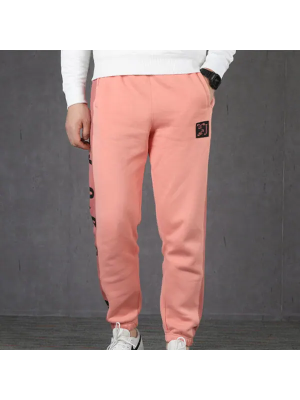 Спортивные штаны Air Jordan Fleece Lined Stay Warm Sports Long Pants Pink — изображение 3 из 4, розовый