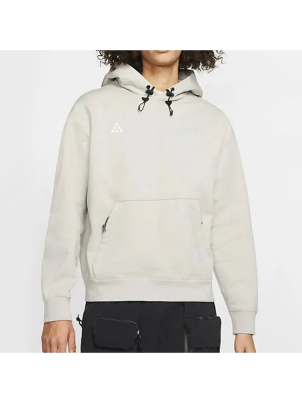 Толстовка Men's Nike ACG Small Logo White — изображение 4 из 4, белый