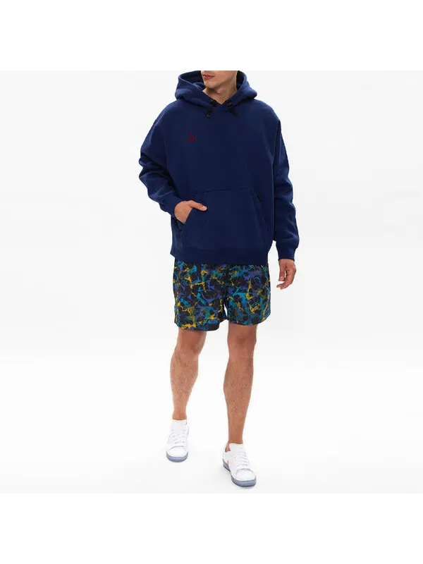 Толстовка Men's Nike ACG Hoody Fleece Navy Blue — изображение 2 из 4, синий