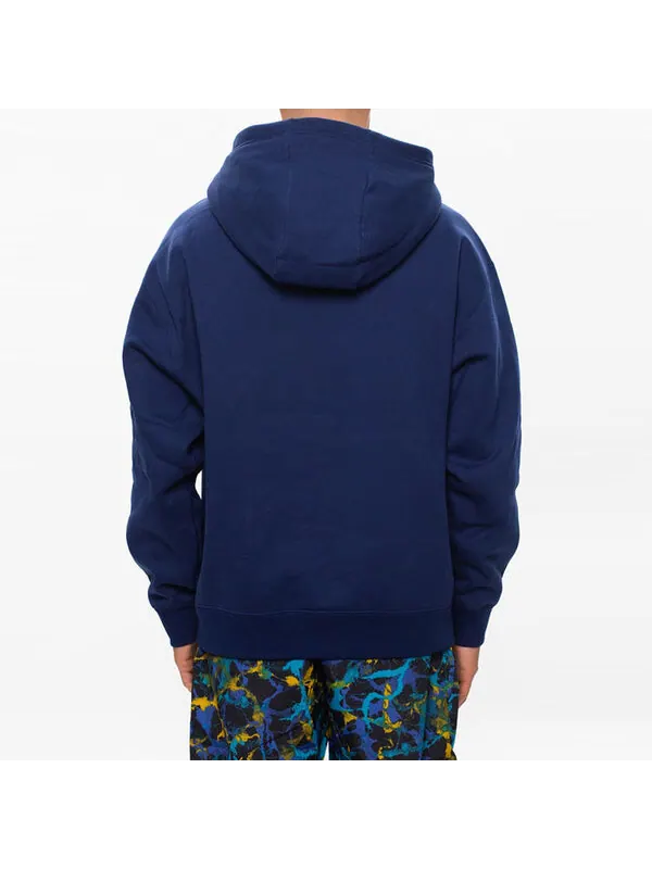 Толстовка Men's Nike ACG Hoody Fleece Navy Blue — изображение 4 из 4, синий