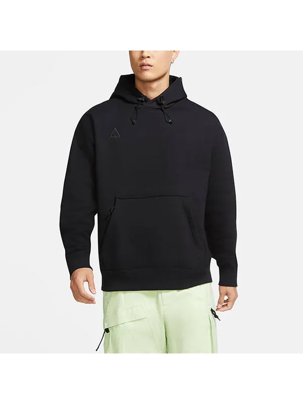 Толстовка Nike ACG Solid Color Casual Pullover Black — изображение 3 из 4, черный
