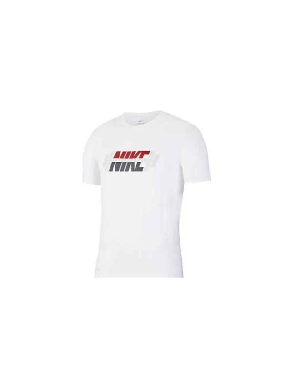Футболка dri-fit legend logo printing short sleeve white Nike — изображение 2 из 4, белый