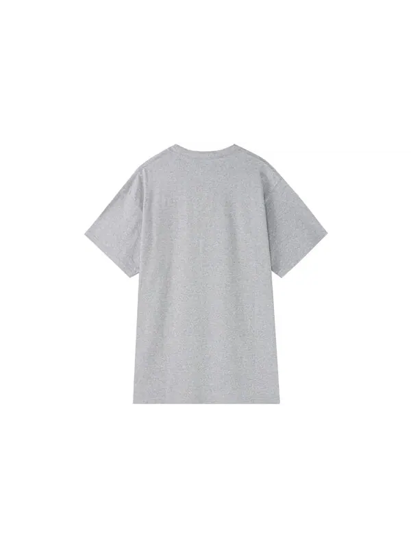 Футболка с граффити-логотипом и коротким рукавом Nike — изображение 2 из 4, светлый серый