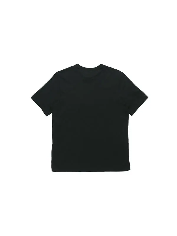 Футболка sportswear applique t-shirt 'black' Nike — изображение 2 из 4, черный