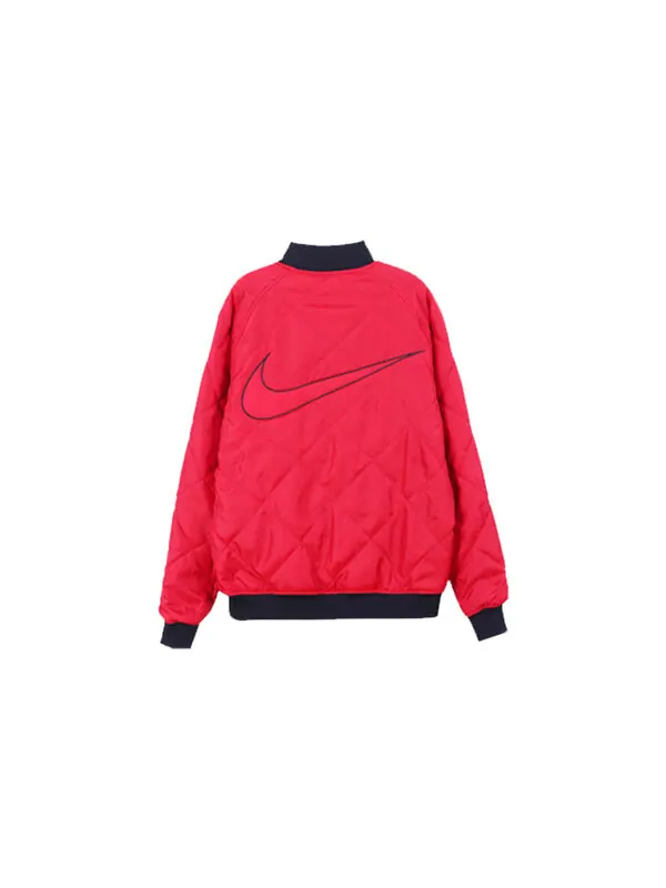 Куртка sportswear swoosh jacket for men black Nike — изображение 4 из 4, черный/красный