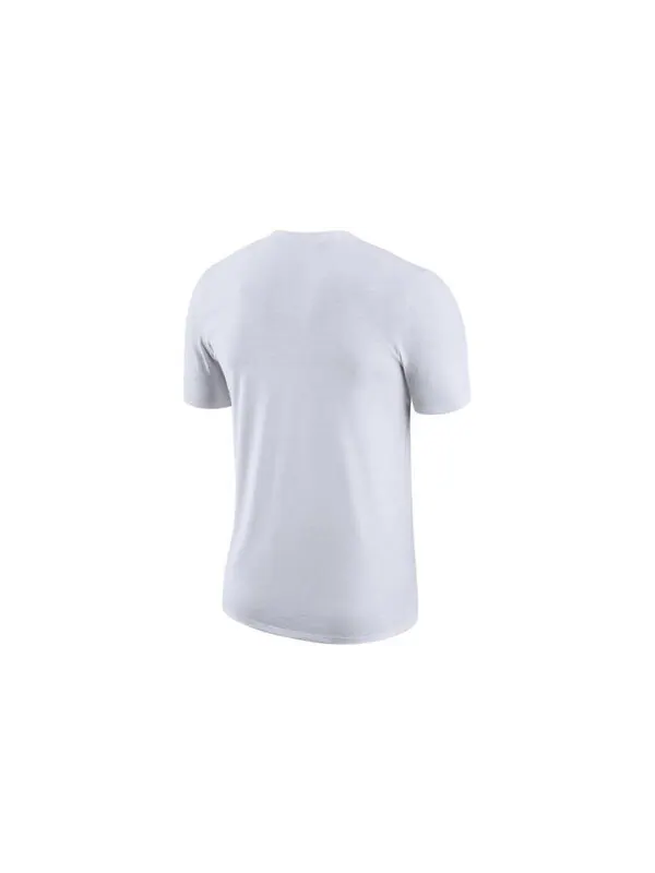 Футболка Nike Los Angeles Lakers Logo Alphabet Printing Round Neck Short Sleeve White — изображение 1 из 1, мульти
