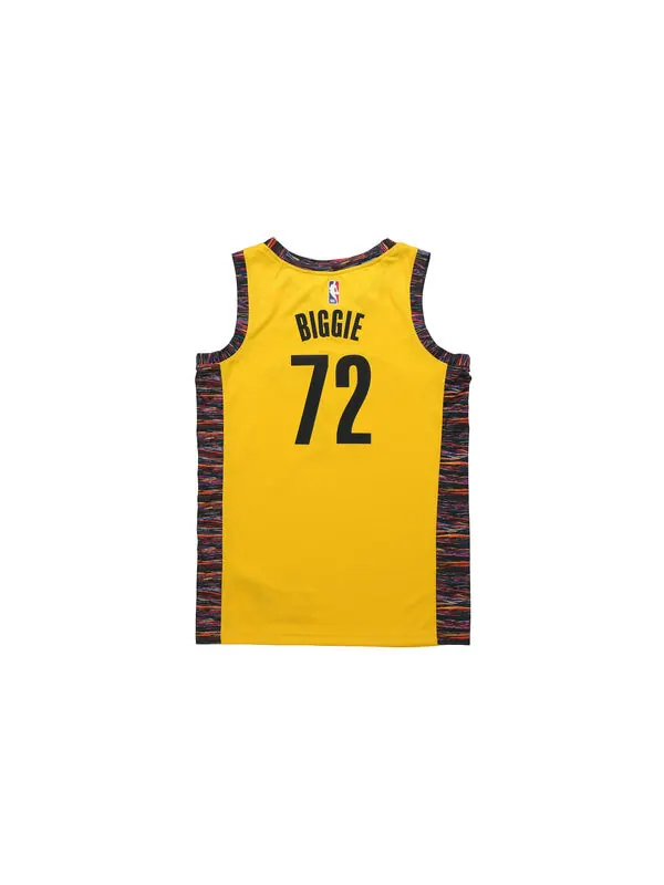 Майка Nike Brooklyn NetsNba SwingmanBasketball Jersey For Men Yellow — изображение 2 из 2, желтый