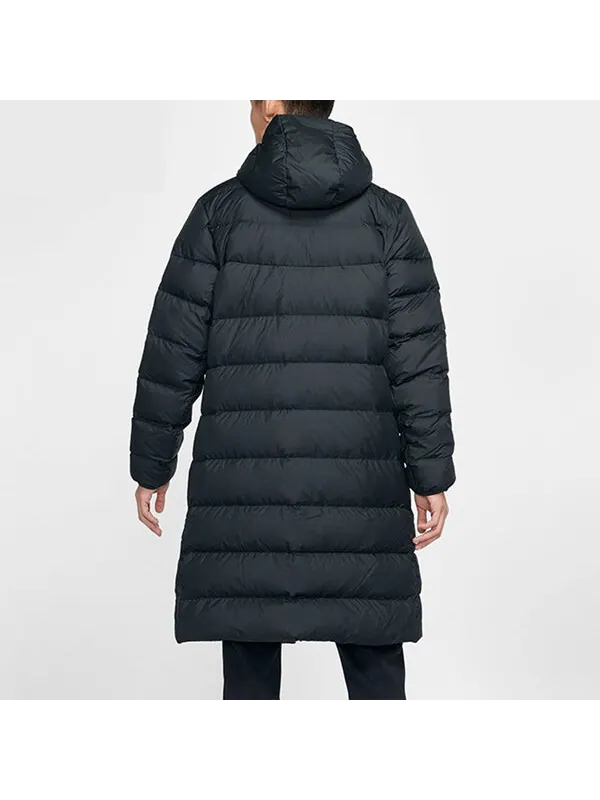 Пуховик Nike Down Fill Stay Warm hooded Down Jacket Black — изображение 4 из 4, черный
