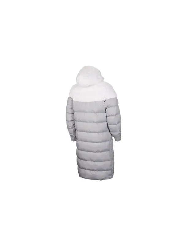 Пуховик Nike Down Fill Stay Warm hooded Down Jacket Gray Wolf grey — изображение 2 из 2, серый
