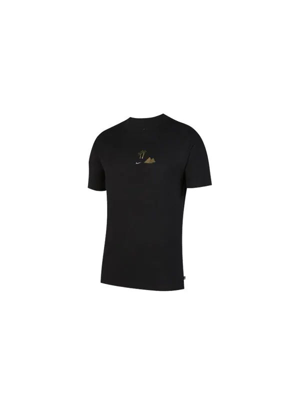 Футболка Nike SB Skate T-Shirt Back Round Neck Short Sleeve Black — изображение 2 из 4, черный