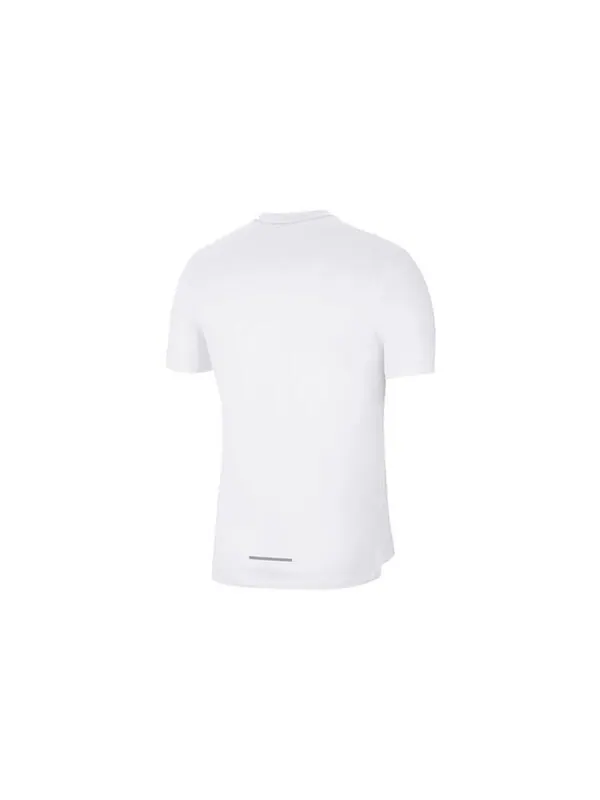 Футболка dri-fit quick dry reflective casual sports running white Nike — изображение 2 из 3, белый