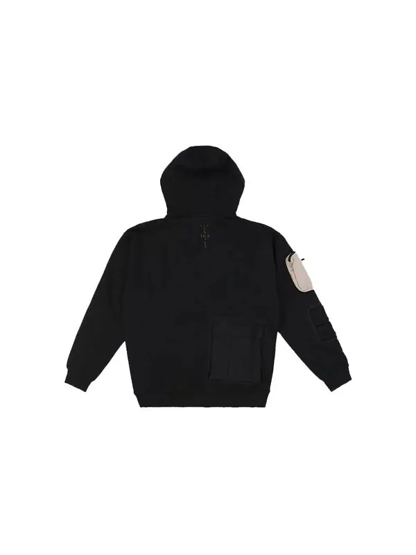 Толстовка Men's Nike x Travis Scott Crossover Cactus Jack Small Logo Functional Design Black — изображение 2 из 3, черный