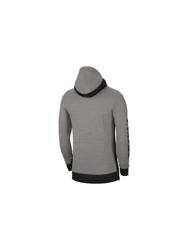 Куртка Nike Therma Flex NBA Los Angeles Lakers Zipper hooded Jacket Gray — изображение 2 из 2, серый