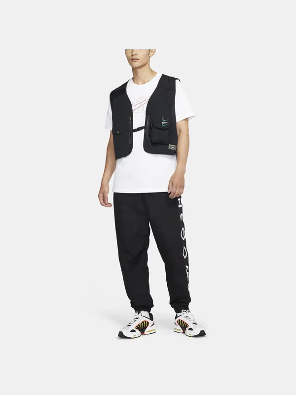 Жилет nigeria vest 'black' Nike — изображение 3 из 4, черный/зеленый