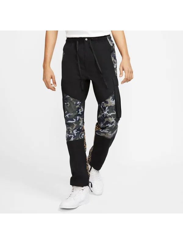 Брюки men's animal instinct black long pants/trousers Air Jordan — 3