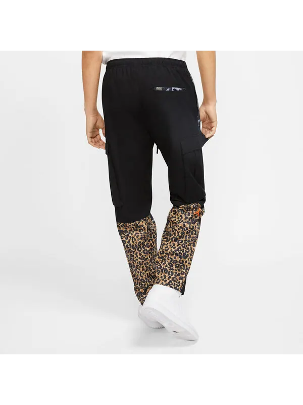 Брюки men's animal instinct black long pants/trousers Air Jordan — 4