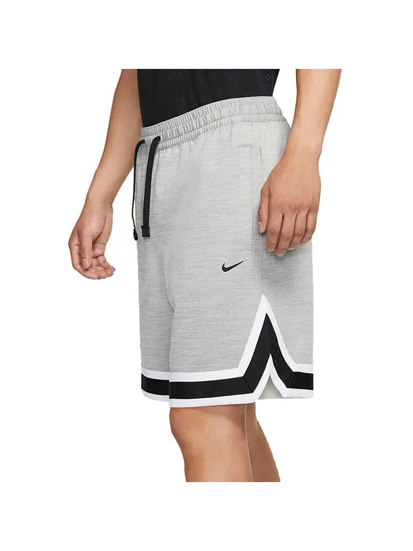 Шорты athleisure casual sports knit loose shorts gray Nike — изображение 3 из 4, серый