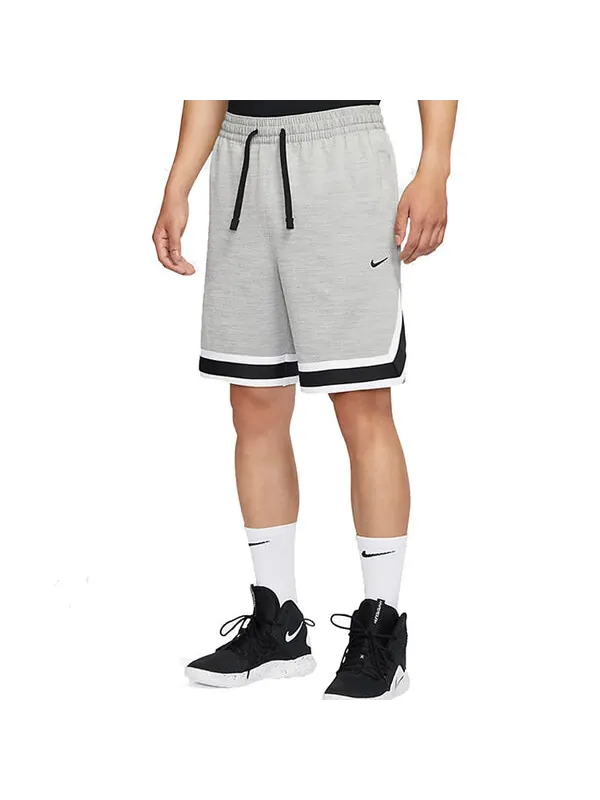 Шорты athleisure casual sports knit loose shorts gray Nike — изображение 4 из 4, серый