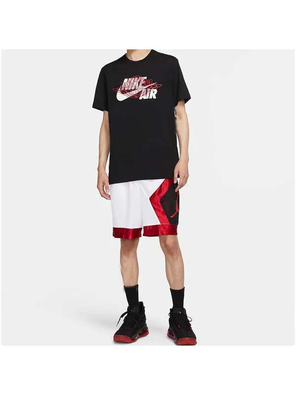 Футболка Air Wings с круглым вырезом и коротким рукавом мужские Air Jordan — изображение 4 из 4, черный