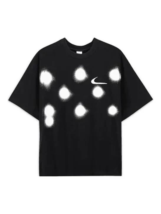 Футболка Men's Nike x OFF-WHITE Crossover Short-Sleeve Top SS21 Graffiti Logo Printing Knit Sports — изображение 1 из 4