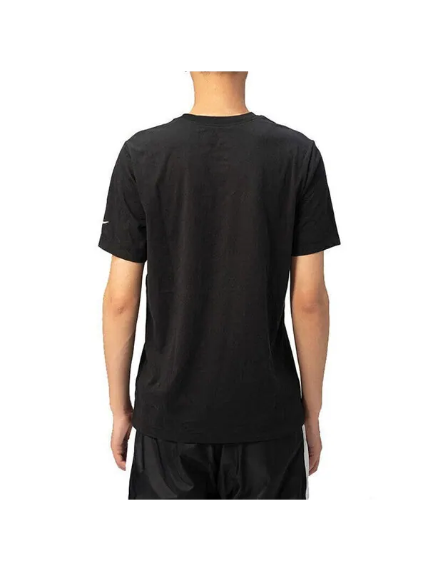 Футболка basketball brooklyn quick dry short sleeve black Nike — изображение 4 из 4, черный