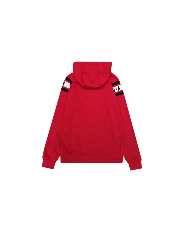 Куртка Air Jordan Knit Breathable Athleisure Casual Sports Jacket Red — изображение 2 из 2, красный