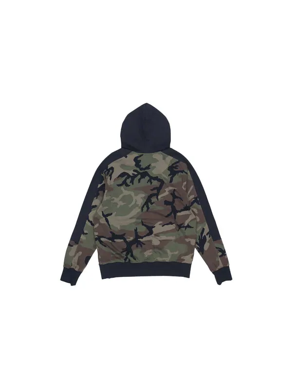 Толстовка Air Jordan Jumpman Hoodies Classics Camo 'Olive green' — изображение 2 из 4, оливковый зеленый