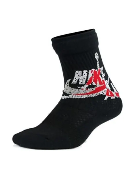 Носки Air Jordan Legacy Crew Jpmn Clssic Sp Sports Training Basketball GS 1 double Pack Black — изображение 1 из 2, черный