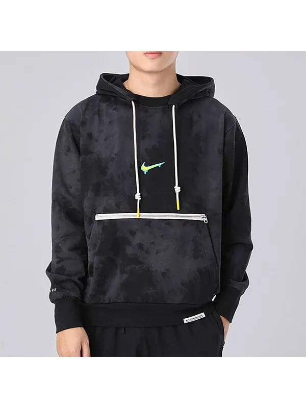 Толстовка Nike Hardwood Men's Basketball Pullover Black — изображение 3 из 4, черный