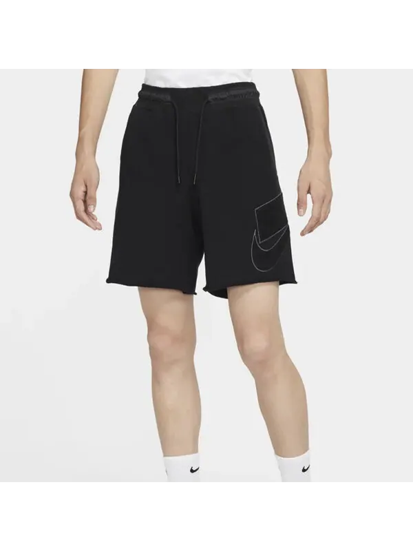 Шорты спортивная одежда nsw шорты из французского трикотажа Nike — изображение 3 из 4, черный
