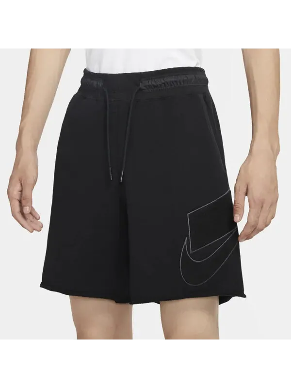 Шорты спортивная одежда nsw шорты из французского трикотажа Nike — изображение 4 из 4, черный