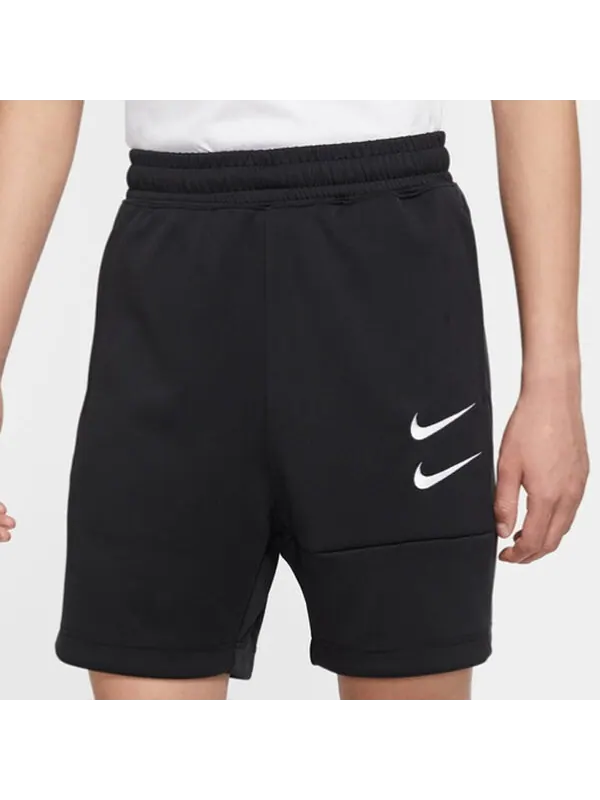 Шорты sportswear swoosh casual sports shorts black Nike — изображение 3 из 4, черный