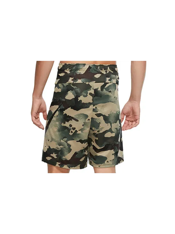 Шорты dri-fit camouflage training shorts red green redgreen Nike — изображение 2 из 3, зеленый
