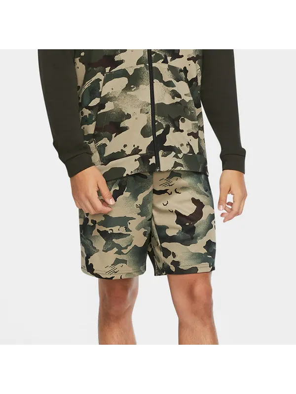 Шорты dri-fit camouflage training shorts red green redgreen Nike — изображение 3 из 3, зеленый