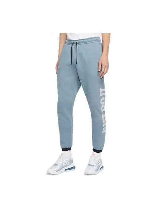 Брюки sportswear nsw jdi fleece sports long pants blue Nike — изображение 1 из 4, синий