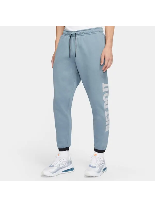 Брюки sportswear nsw jdi fleece sports long pants blue Nike — изображение 4 из 4, синий