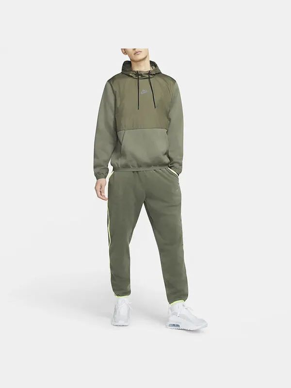 Толстовка Nike Sportswear Just Do It + Colorblock Fleece Stay Warm Reflective Casual Sports — изображение 3 из 3, желтый
