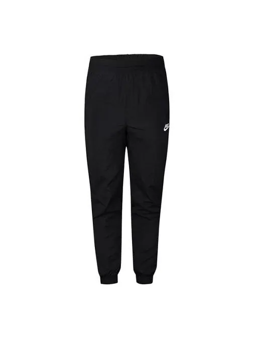 Брюки men's sportswear woven black long pants/trousers Nike — изображение 1 из 4, черный