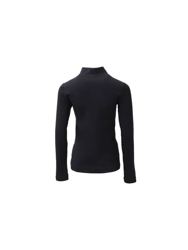 Футболка pro quick dry stand-up collar sweateshirt black Nike — изображение 2 из 4, черный