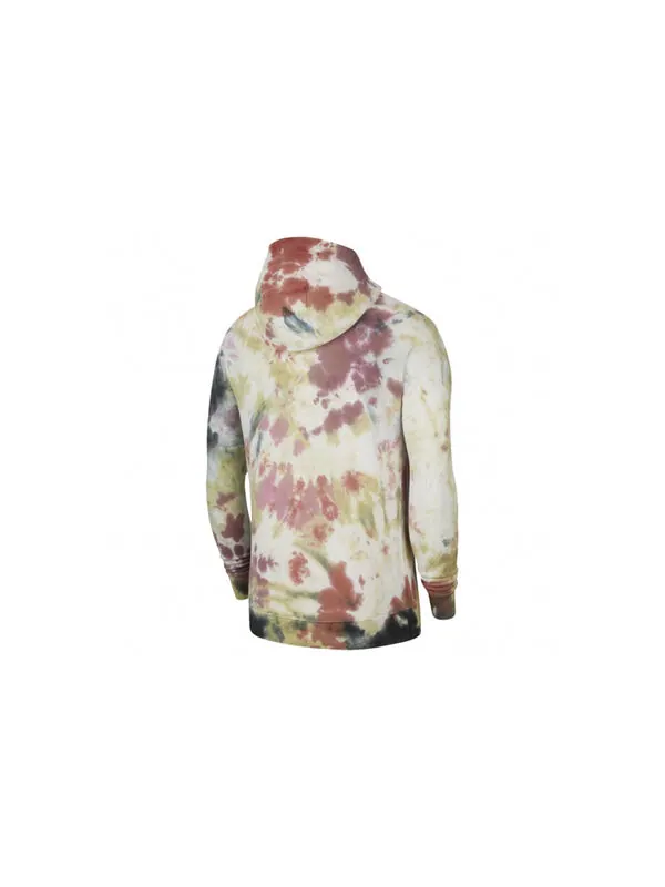 Толстовка Men's Nike Chest Small Logo Tie Dye Loose Colorblock, цвет colorblock — изображение 2 из 4