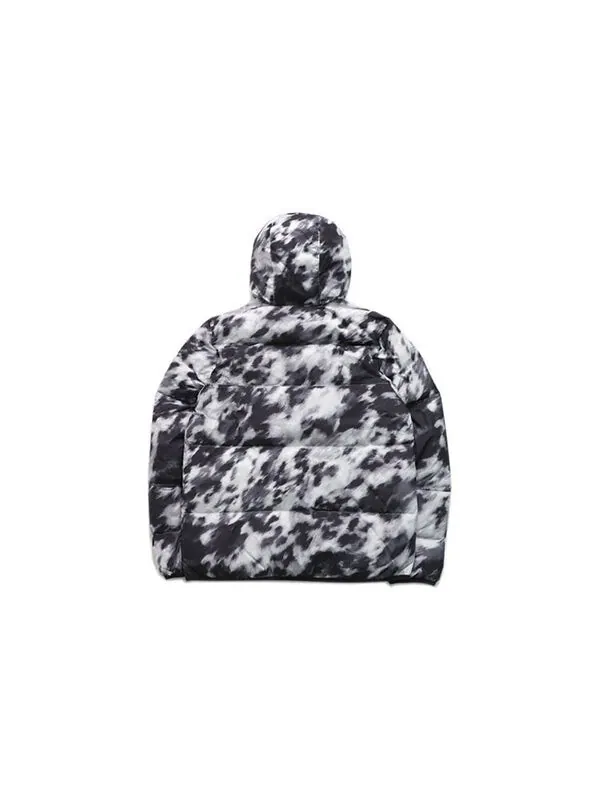 Пуховик Men's Nike Down-fill Windrunner Shield Sports Stay Warm Hooded Jacket Down Jacket White — изображение 2 из 4, белый