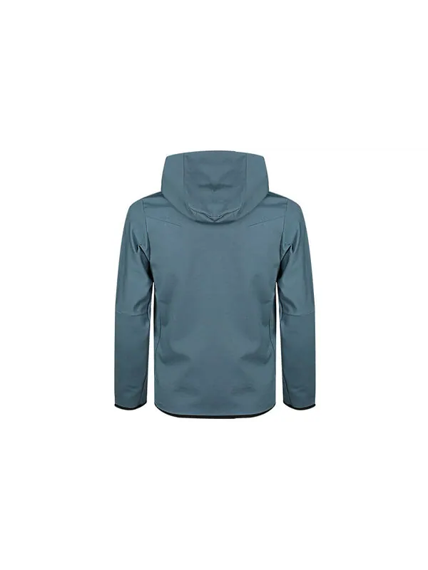 Куртка Nike Sportswear Full-length zipper Cardigan hooded track Jacket — изображение 2 из 4, синий