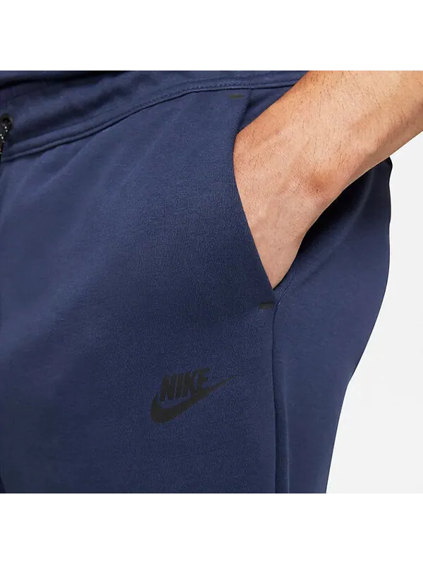 Шорты из технологического флиса Nike — изображение 4 из 4, темно-синий/черный
